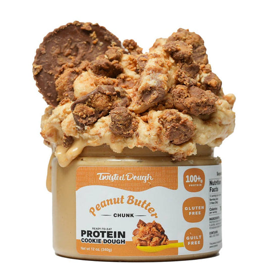 Peanut Butter Chunk Protein Cookie Dough